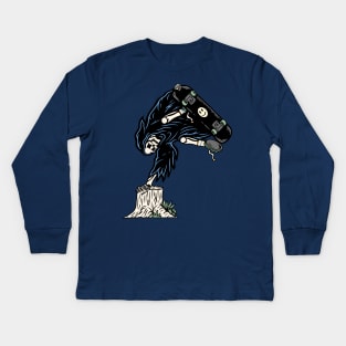Skate and Die Kids Long Sleeve T-Shirt